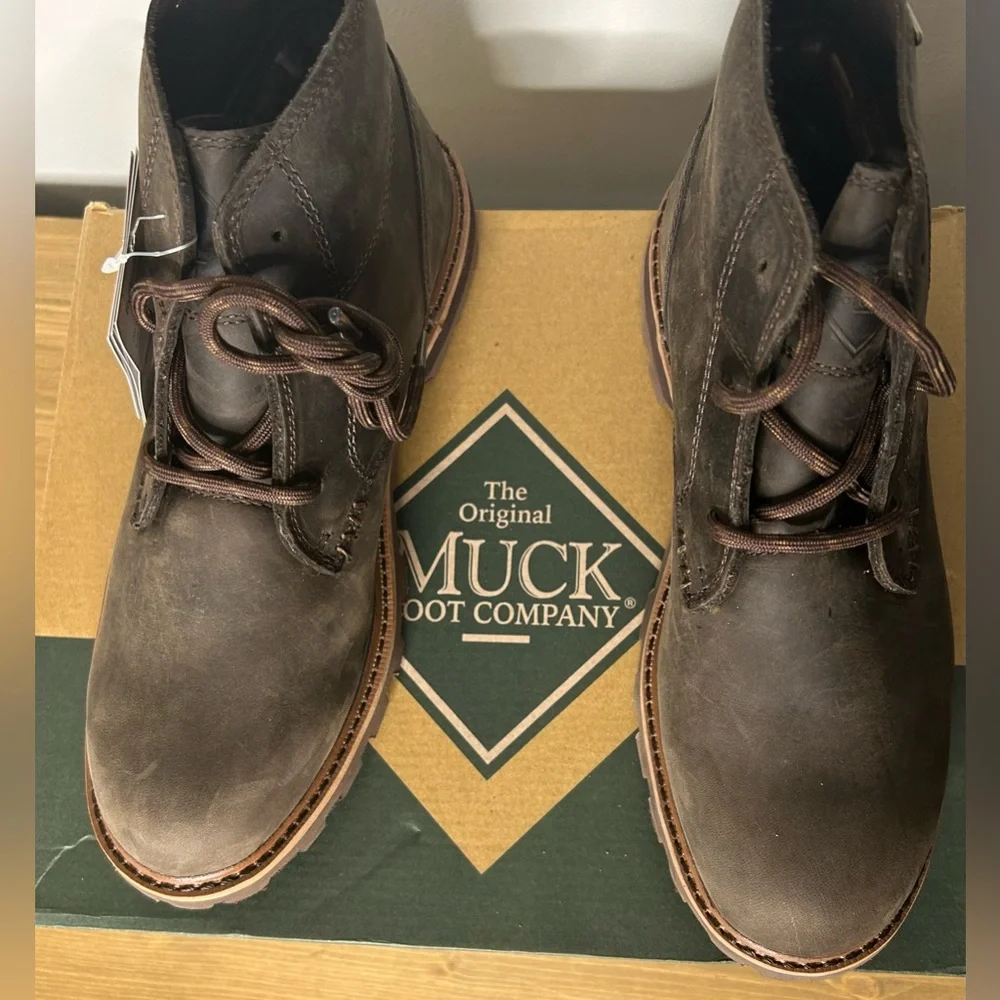NEW Muck Boot Company- Mens Freeman Boots Sz 8